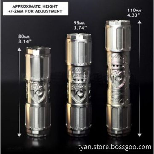 Flip v3 mod e cigar mechanical hana clone with high quality